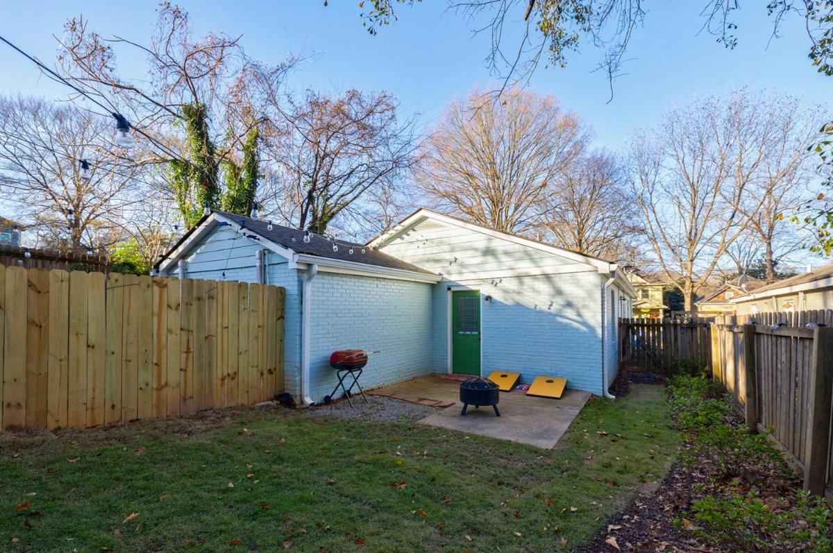 5 Min Grant Park With Fenced Yard Parking Pet Friendly Villa Atlanta Eksteriør billede